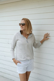 Janet 1/4 Zip Pullover w SPF 40 (SPF08)