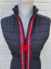 Maggie May Ribbon Puffer Vest (PF43)