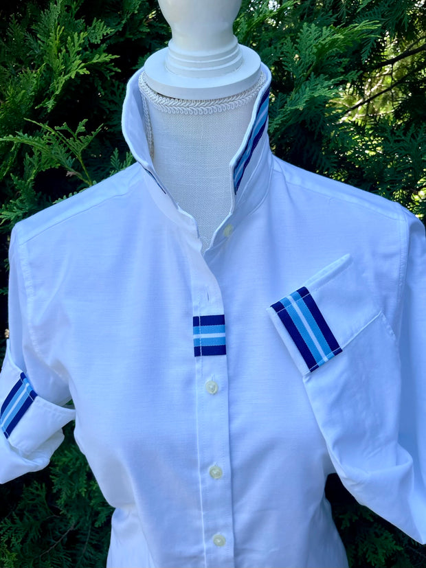 Audrey Ribbon French Cuff Shirt (RFC35)