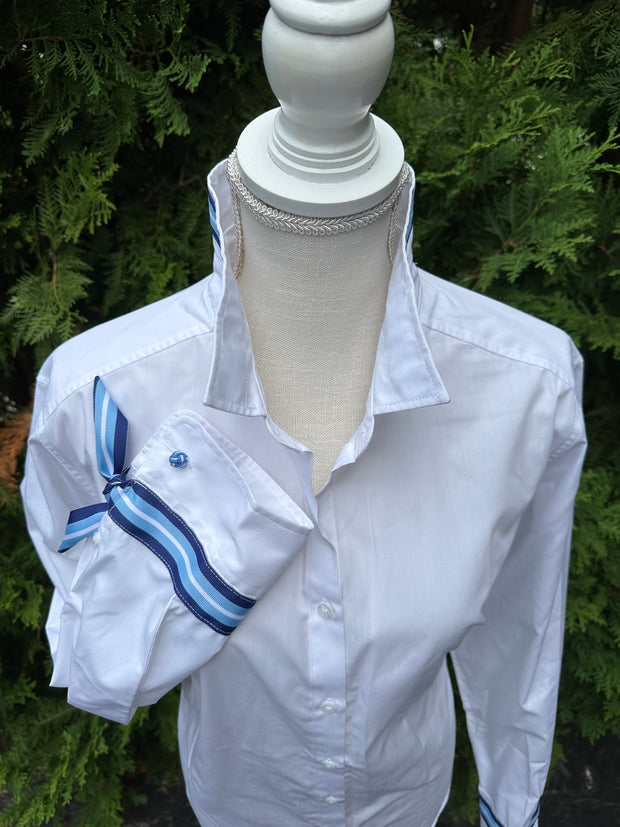 Audrey Ribbon French Cuff Shirt (RFC35)