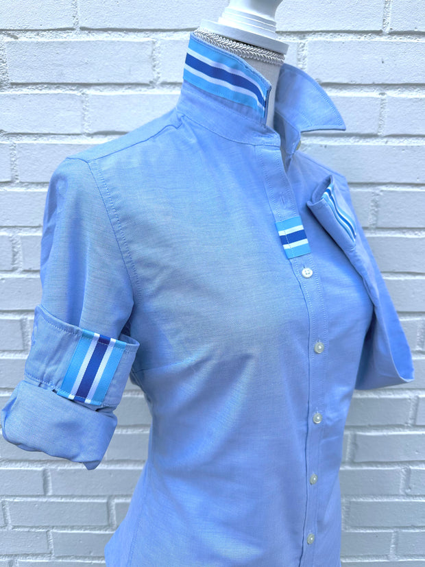 Casie2 Blue Oxford Shirt (Casie2 35)