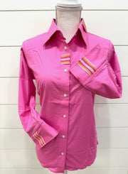 Sweet Caroline 3/4 Sleeve Ribbon Shirt (SC07)