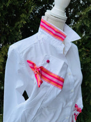 Audrey Ribbon French Cuff Shirt (RFC40)