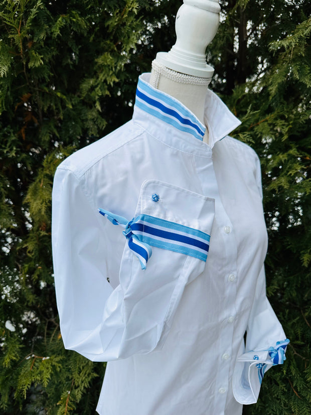 Audrey Ribbon French Cuff Shirt (RFC39)