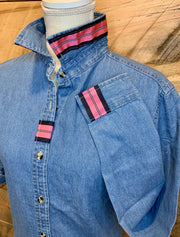 SALE - XL ONLY - Casie2 Denim Shirt (Casie2 12) *FINAL SALE*