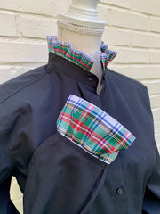 Dionne Holiday Plaid Ribbon Shirt - (HR05)